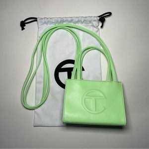 Telfar small mint bag